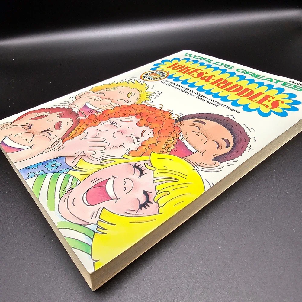 Vintage Worlds Greatest‎ Jokes Riddles Creative Child Press Book Lots of Laughs